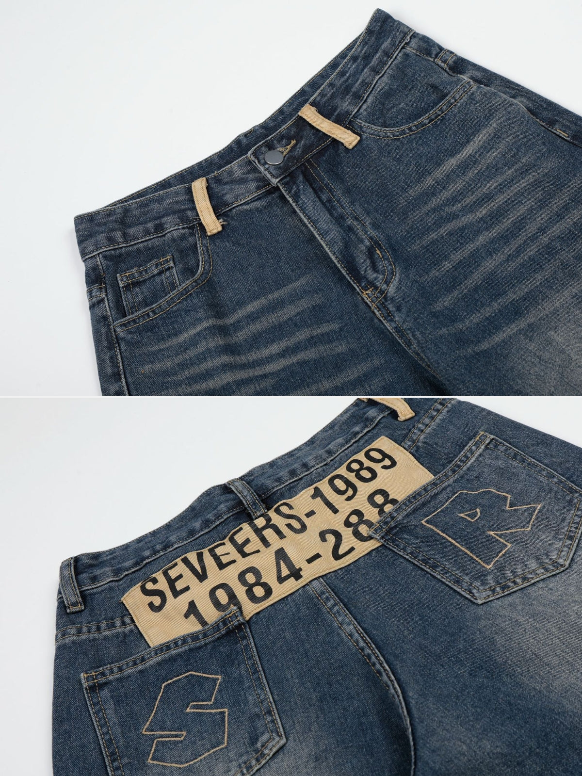 SEVEERS - Baggy Graphic Jeans | Teenwear.eu