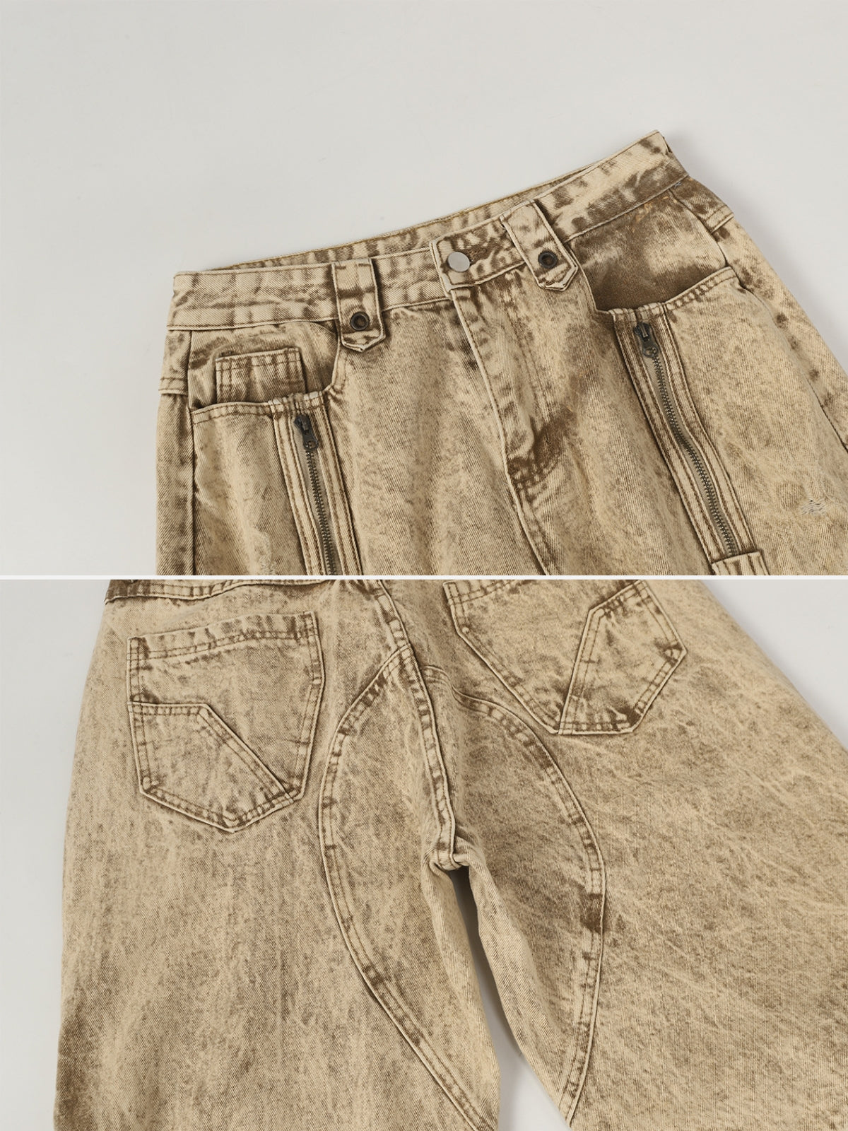 SANDY - Baggy Embroidered Jeans | Teenwear.eu