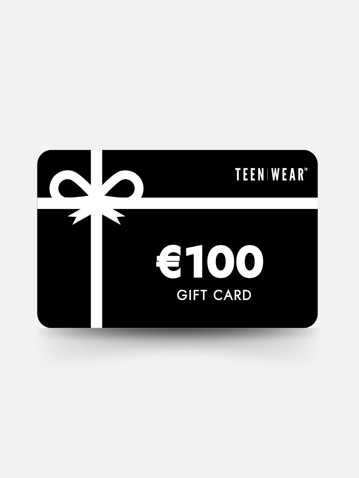 TEENWEAR - Gift Card €100 | TEENWEAR.EU