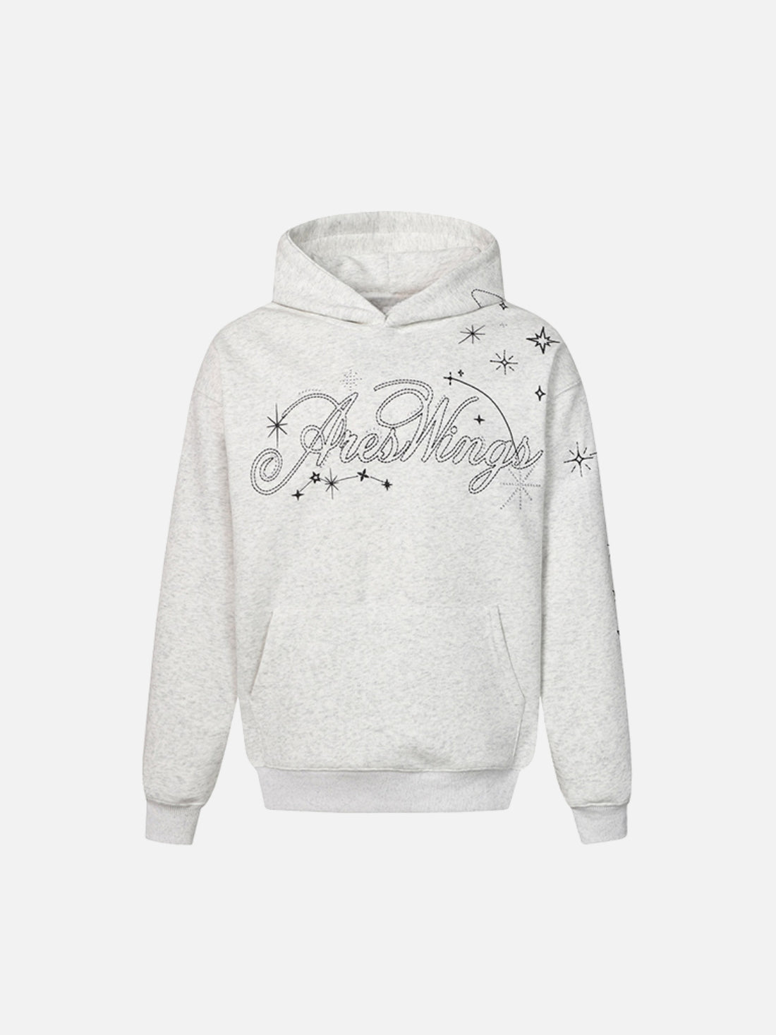 ARESY - Oversized Embroidered Hoodie