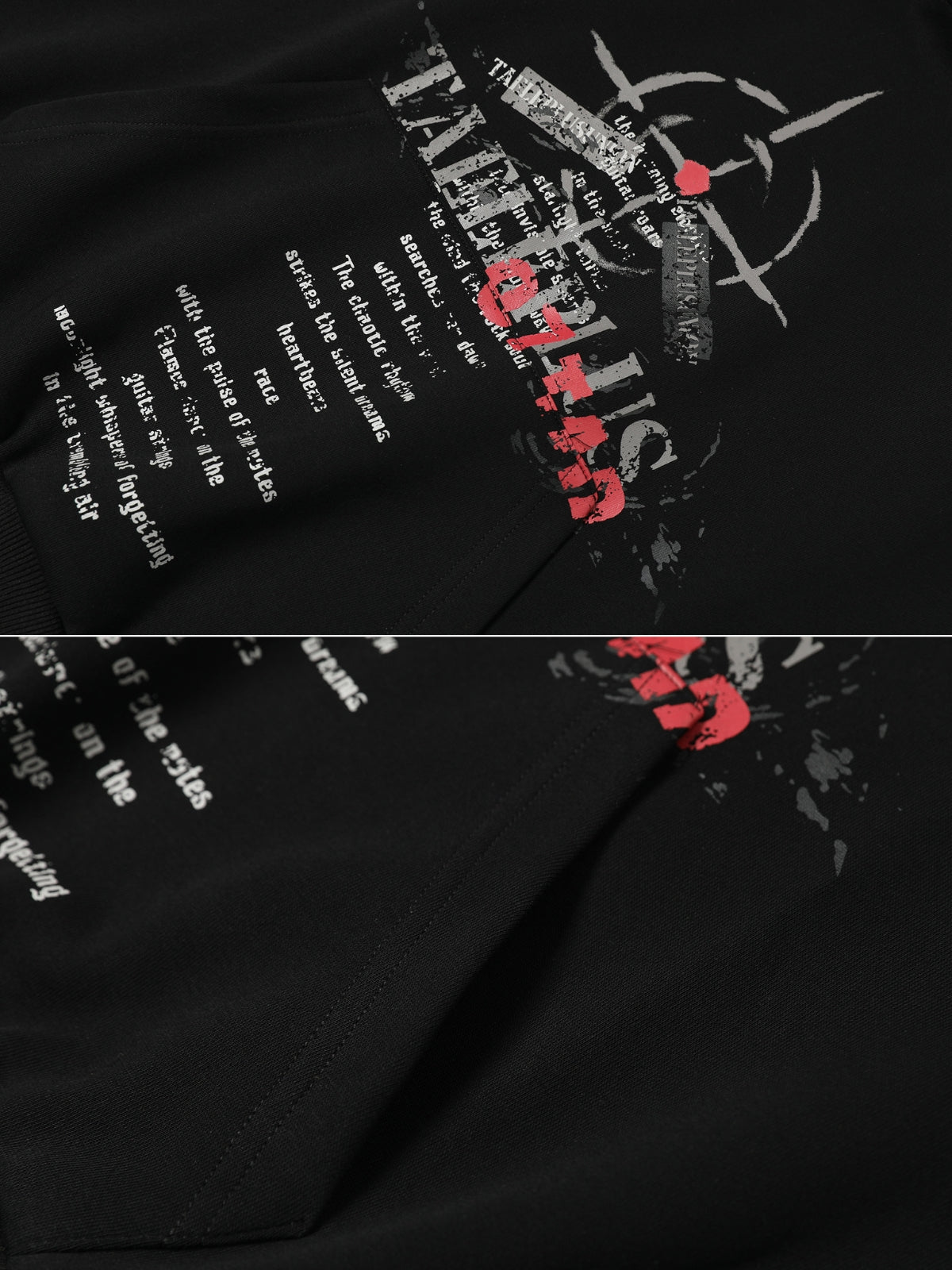 TARGET - Oversized Graphic Hoodie