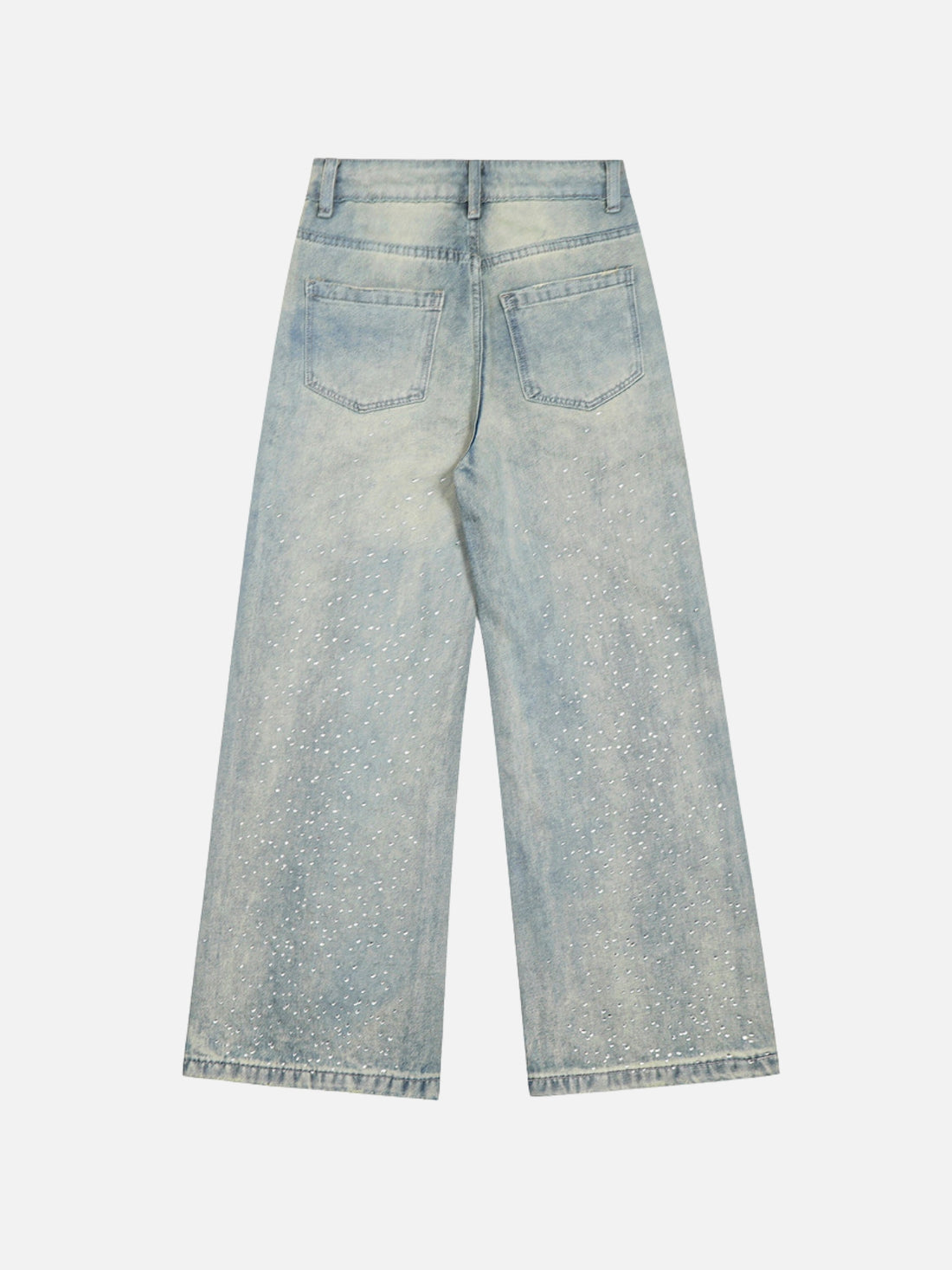 CRYSTALES - Baggy Basic Jeans Blue | TEENWEAR.EU