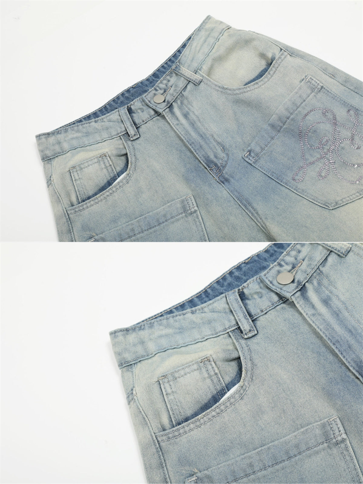CRYSTALES - Baggy Basic Jeans | TEENWEAR.EU