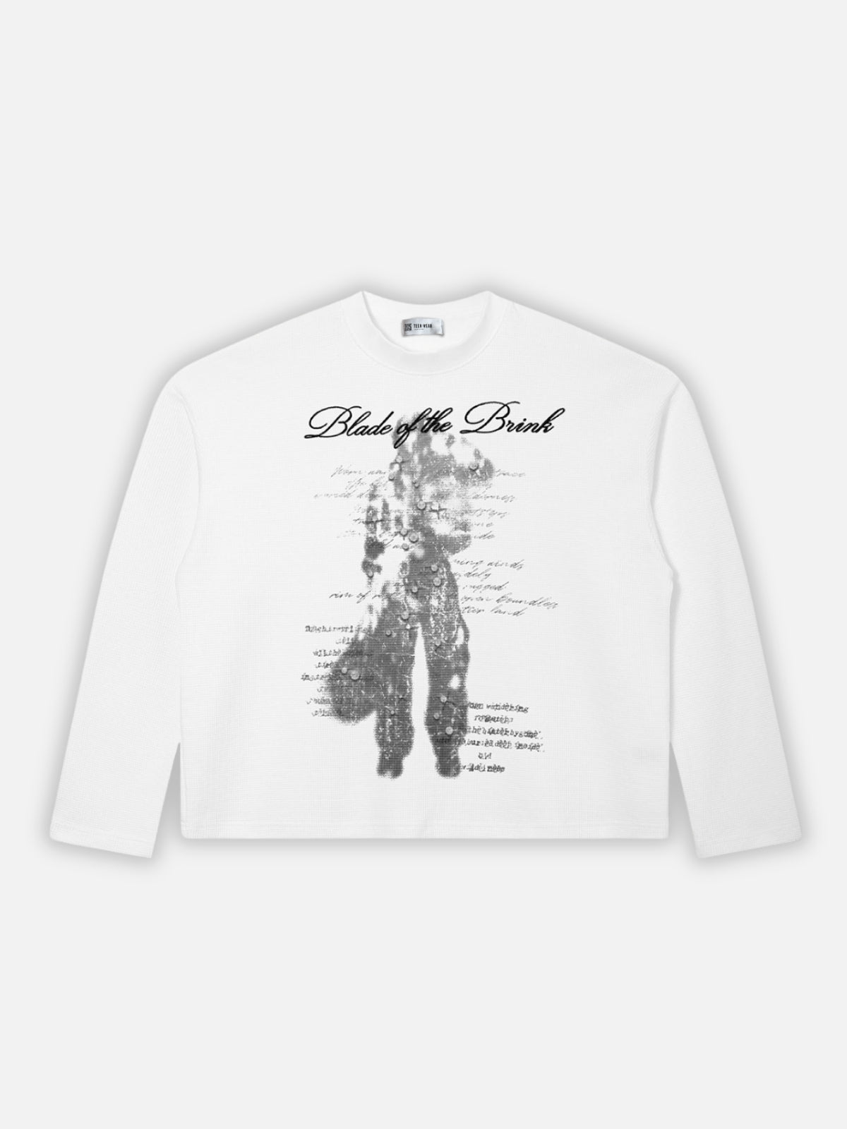 BLADE BRINK - Cropped Printed Long Sleeve