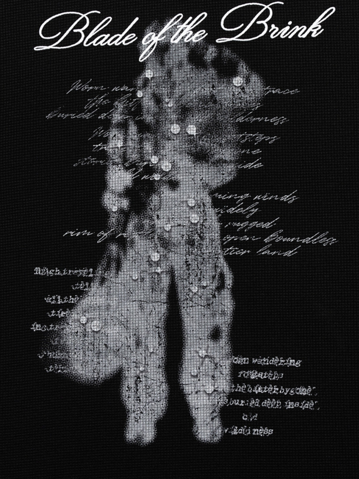 BLADE BRINK - Cropped Printed Long Sleeve
