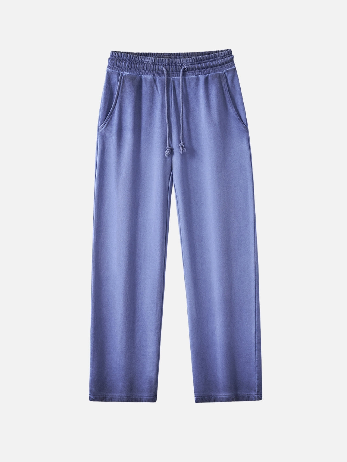 SOLSTICE - Loose Basic Cotton Sweatpants Purple | TEENWEAR.EU