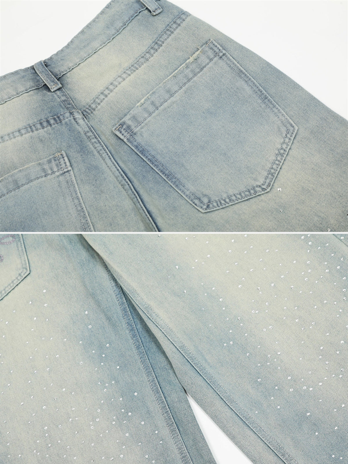 CRYSTALES - Baggy Basic Jeans | TEENWEAR.EU