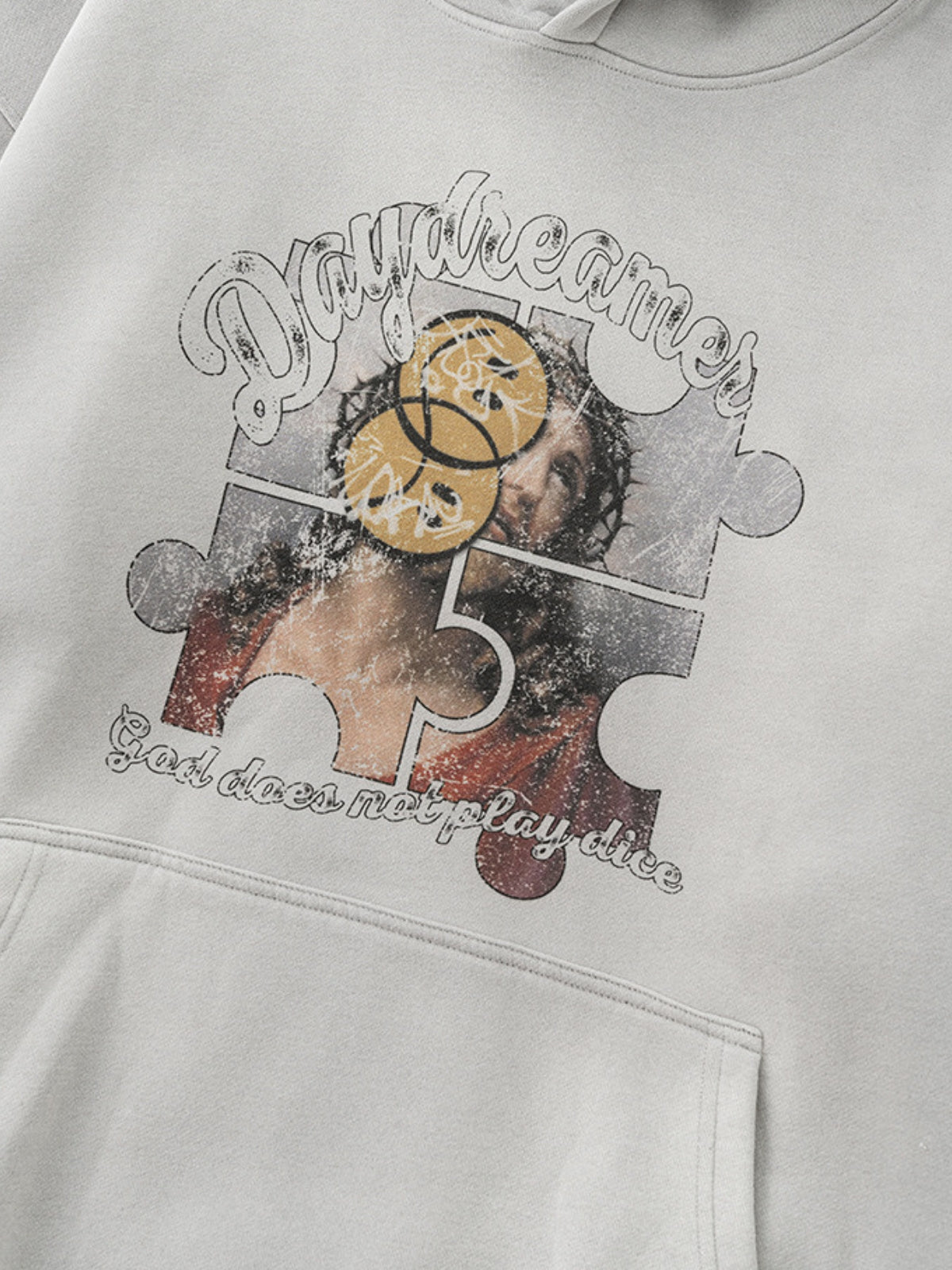 DAYDREAMER - Oversized Print Hoodie | TEENWEAR.EU