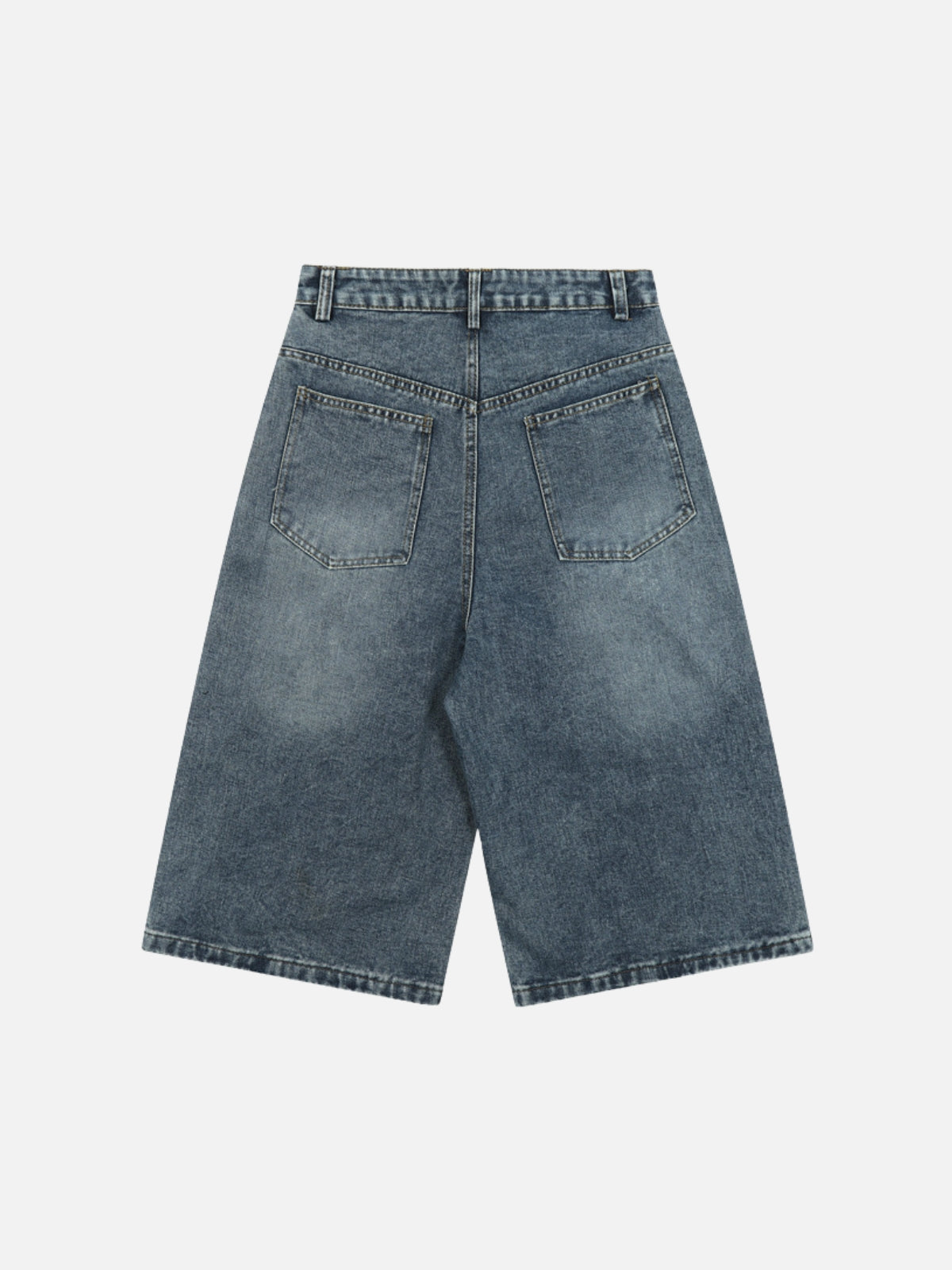 ZIZLA - Baggy Denim Embroidered Jorts | TEENWEAR.EU