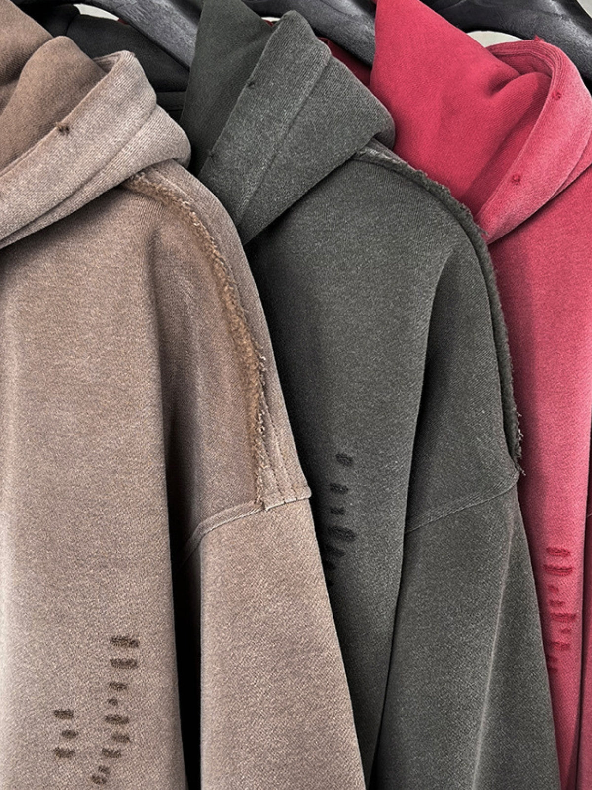 DESTROYLI - Premium Oversized Basic Zip Up Hoodie | TEENWEAR.EU