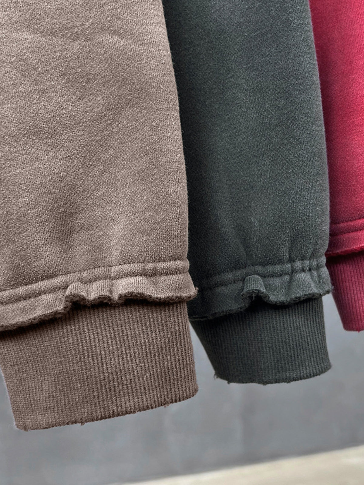 DESTROYLI - Premium Oversized Basic Zip Up Hoodie | TEENWEAR.EU