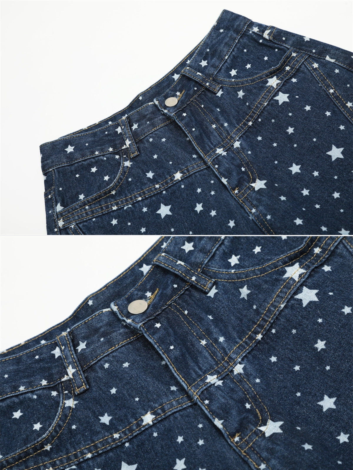 SEVENESTAR - Baggy Graphic Jeans | TEENWEAR.EU