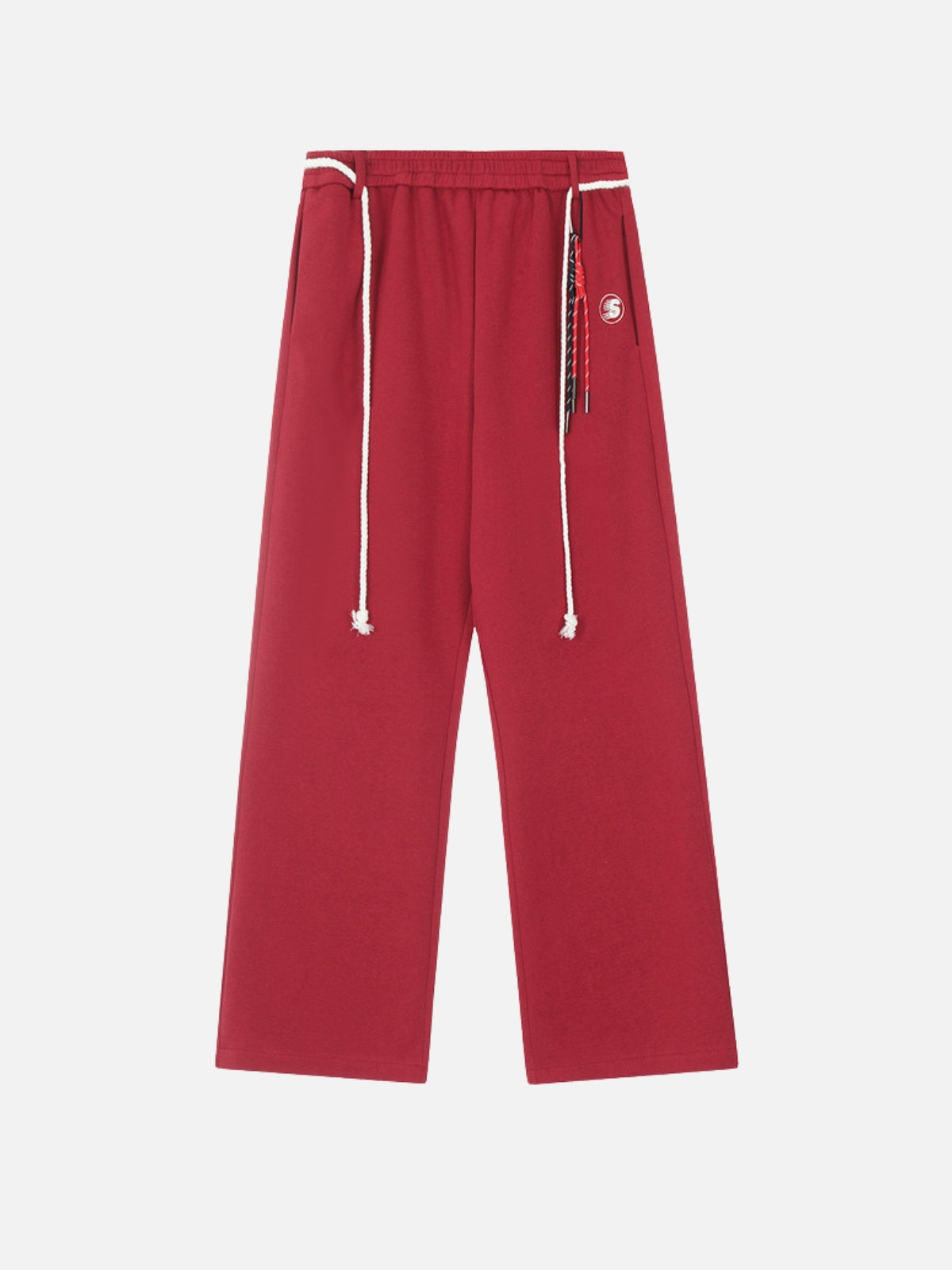 SALTZ - Baggy Basic Sweatpants Red | TEENWEAR.EU