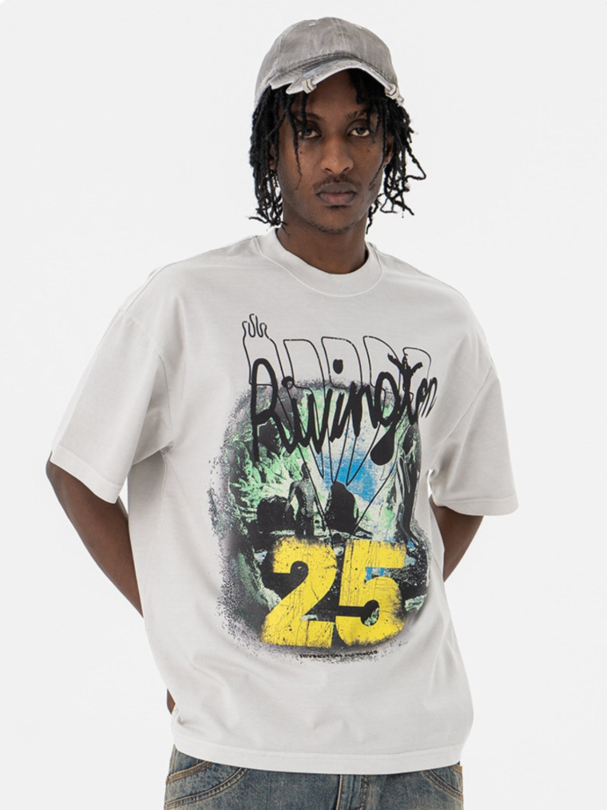 RIVINGTON - Oversized Print T-Shirt | TEENWEAR.EU