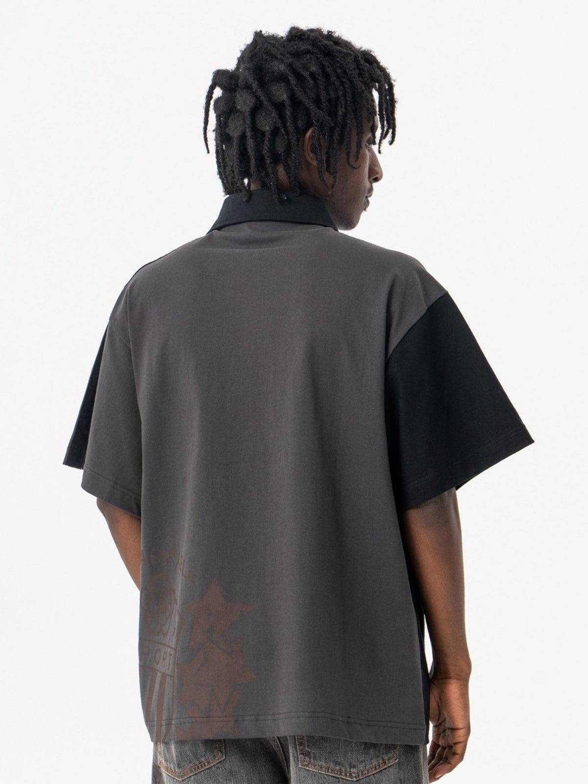 REMARKABLE - Oversized Print Polo Shirt | TEENWEAR.EU