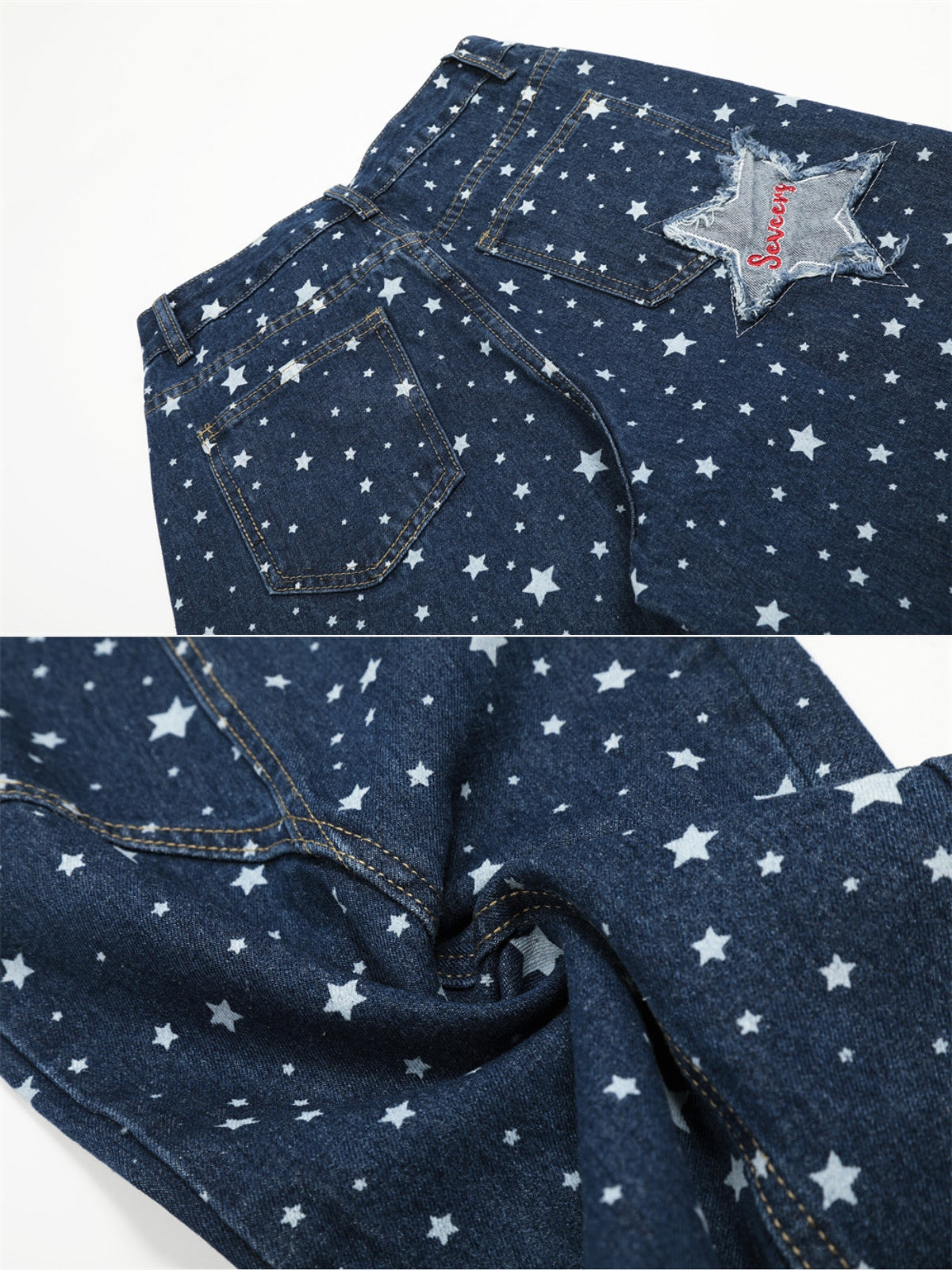 SEVENESTAR - Baggy Graphic Jeans | TEENWEAR.EU