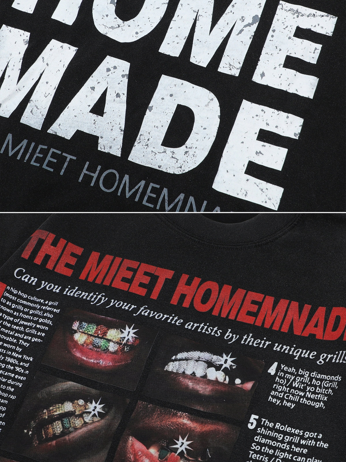 GRILLZ - Oversized Print T-Shirt | TEENWEAR.EU