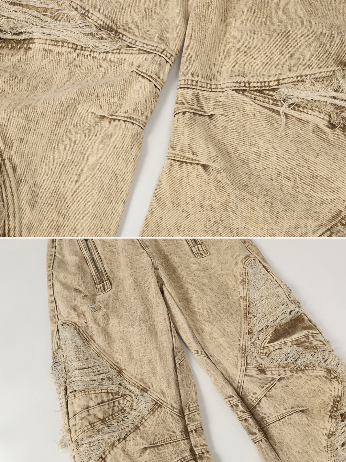 SANDY - Baggy Embroidered Jeans | Teenwear.eu