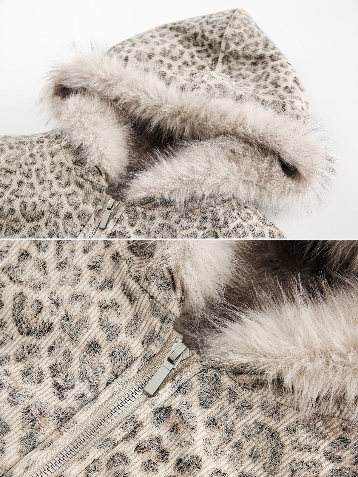 WILD VEIL - Oversized Leopard Print Jacket | TEENWEAR.EU