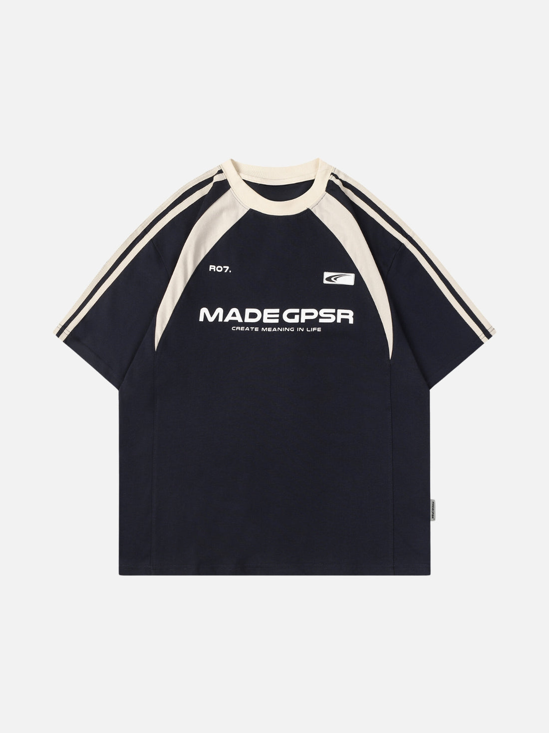 MADEGPSR - Oversized Print T-Shirt Blue | TEENWEAR.EU