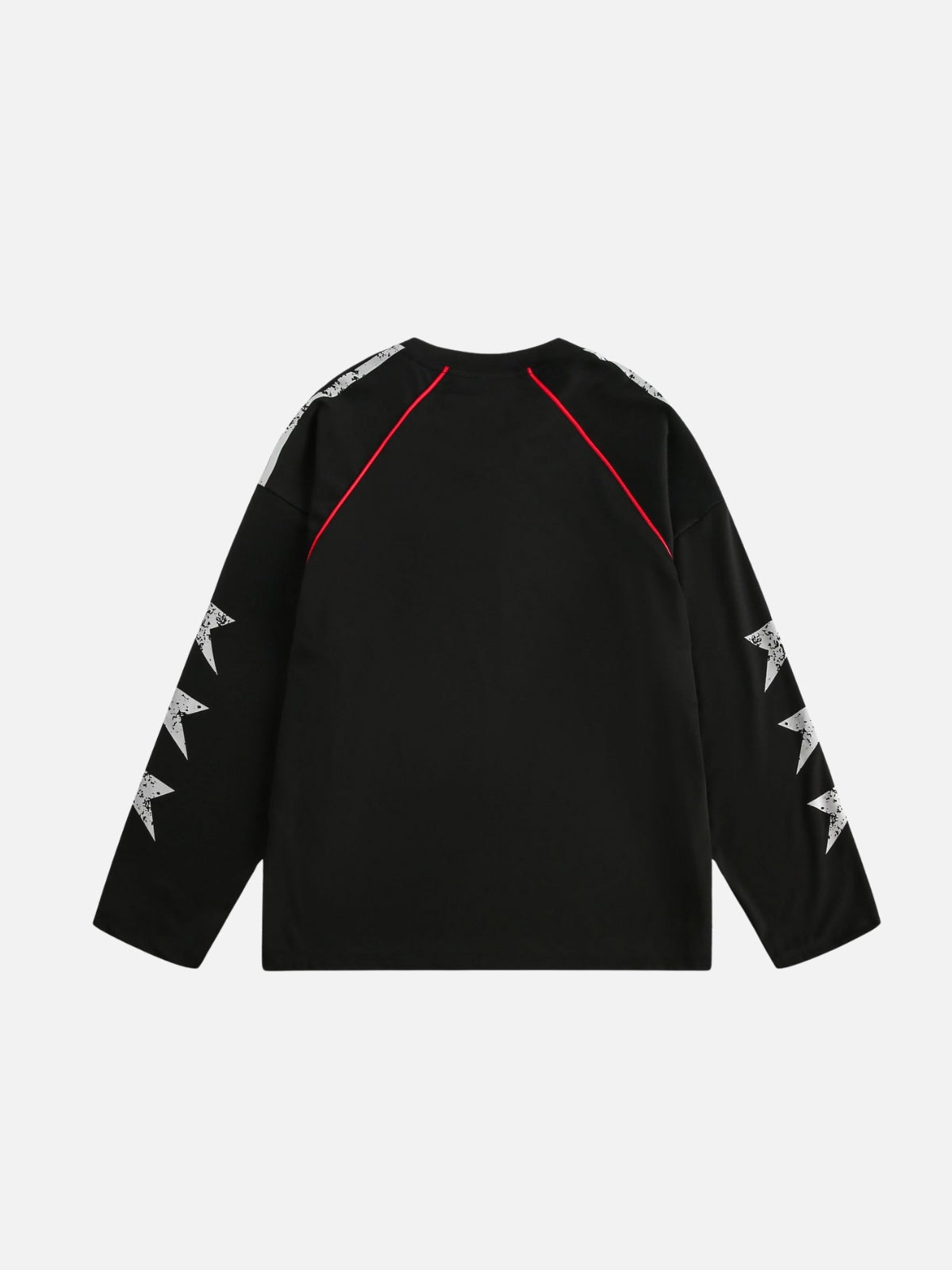 NINETY6 – Oversized Graphic Long-Sleeve Jersey