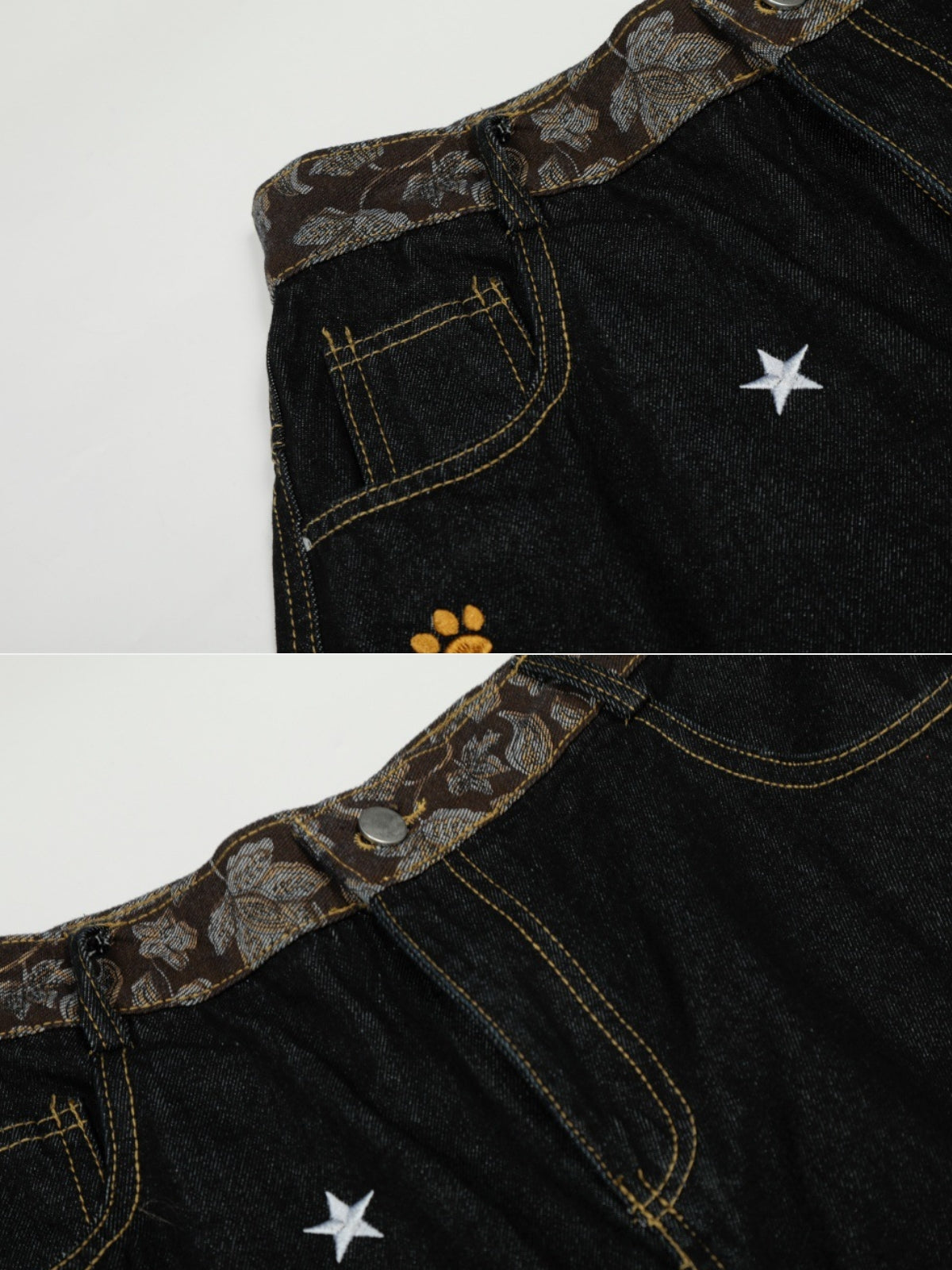 MORPHO - Baggy Graphic Jeans