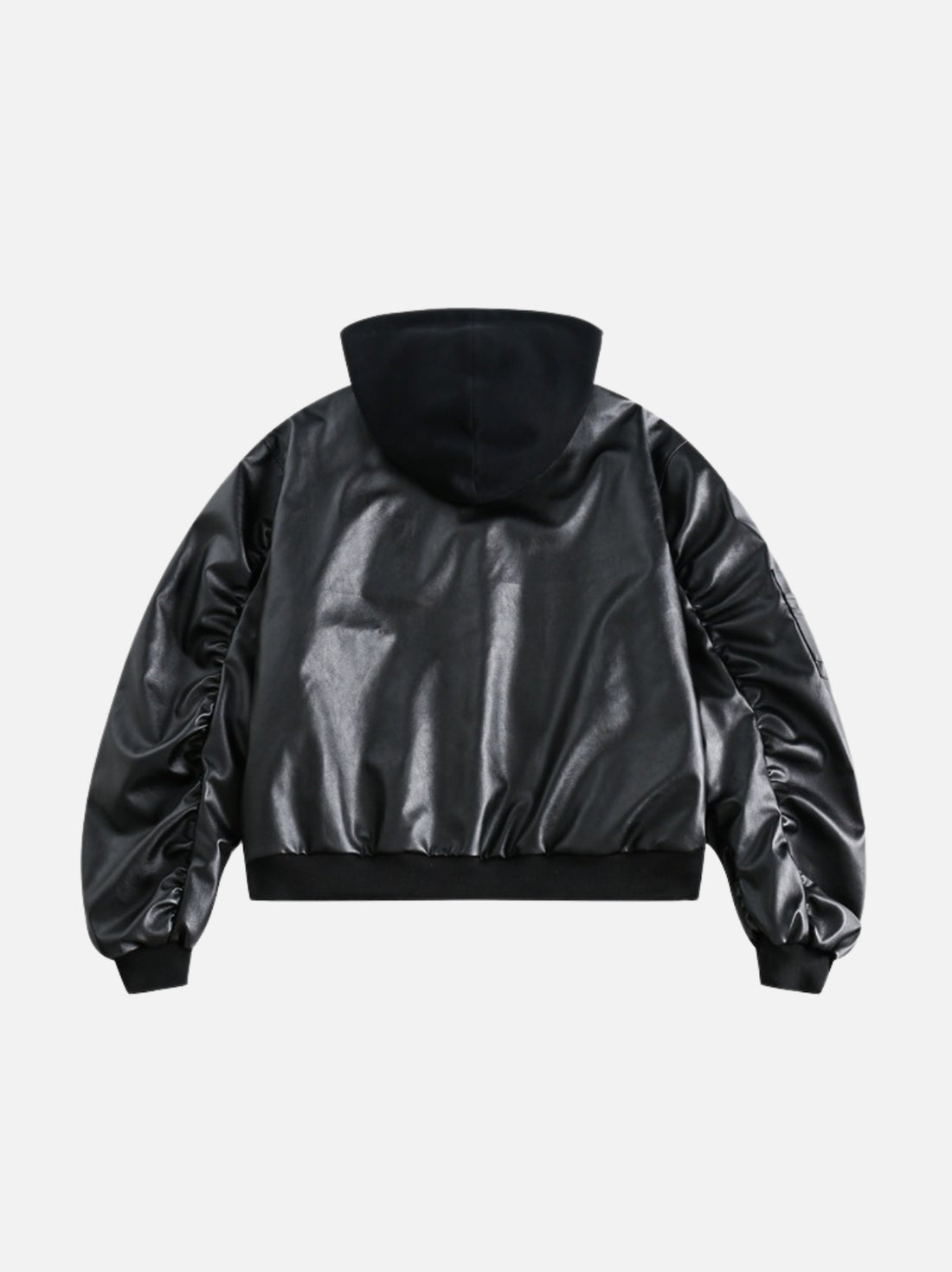 BOMPER - Leather Jacket Black | TEENWEAR.EU