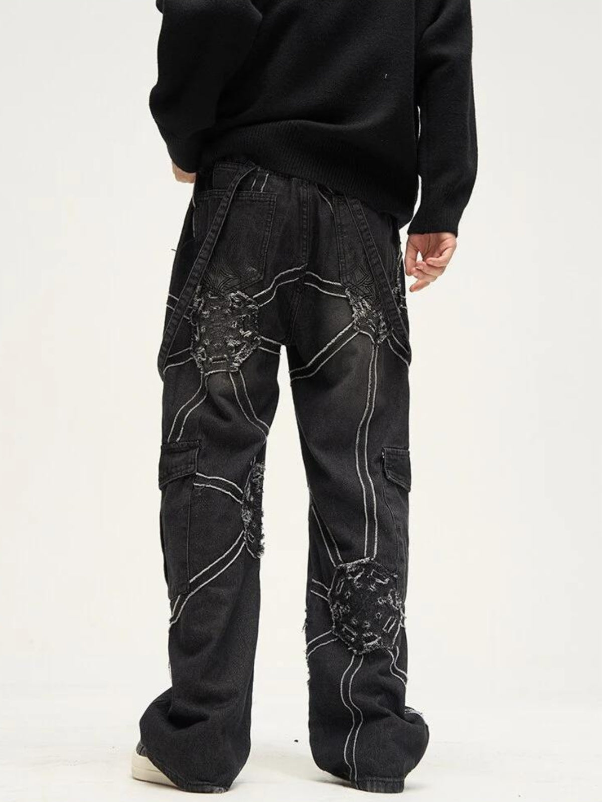 PATCHES - Baggy Patchwork Jeans | TEENWEAR.EU