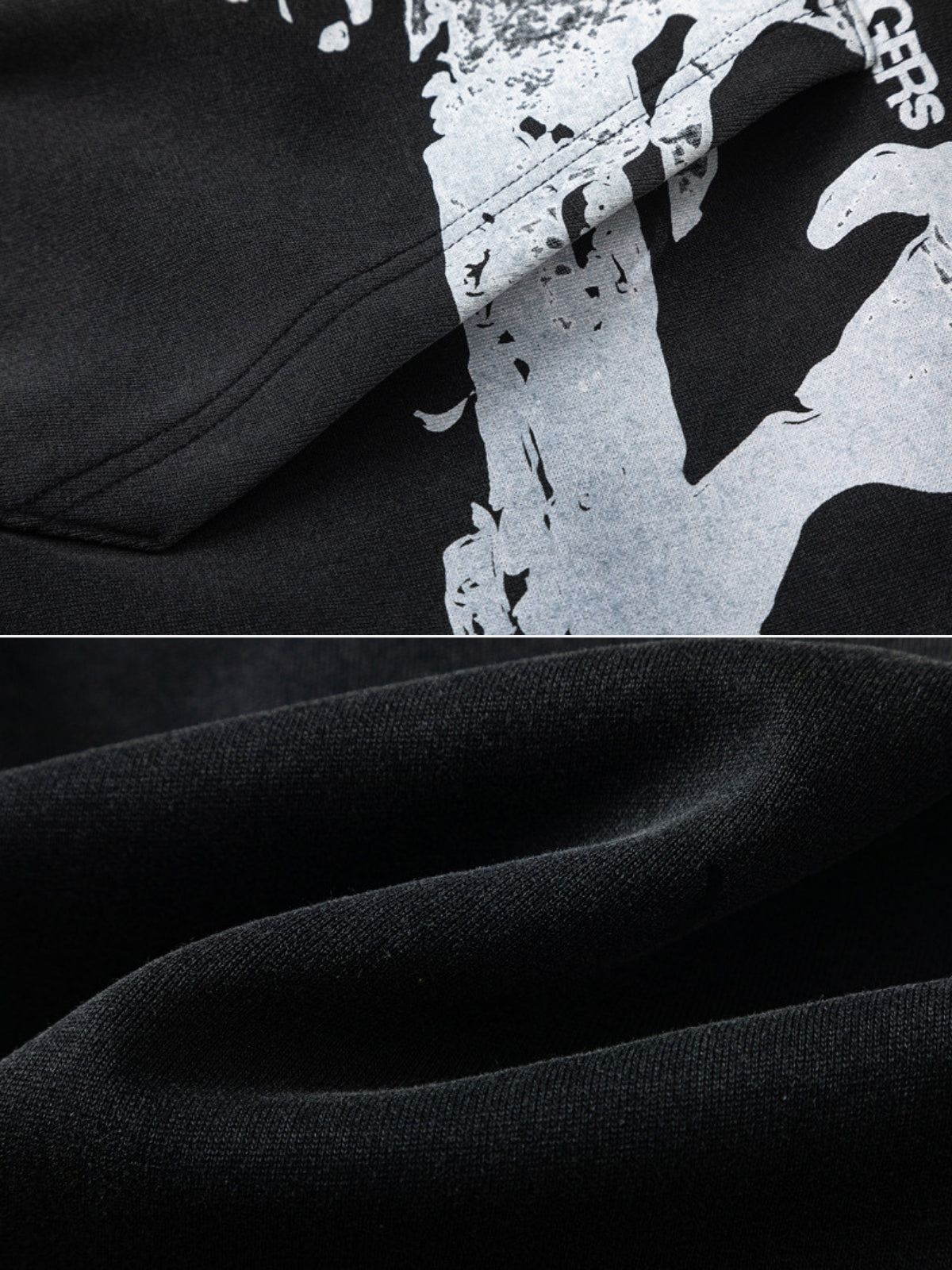 URBANIZED - Oversized Print Zip Up Hoodie | TEENWEAR.EU