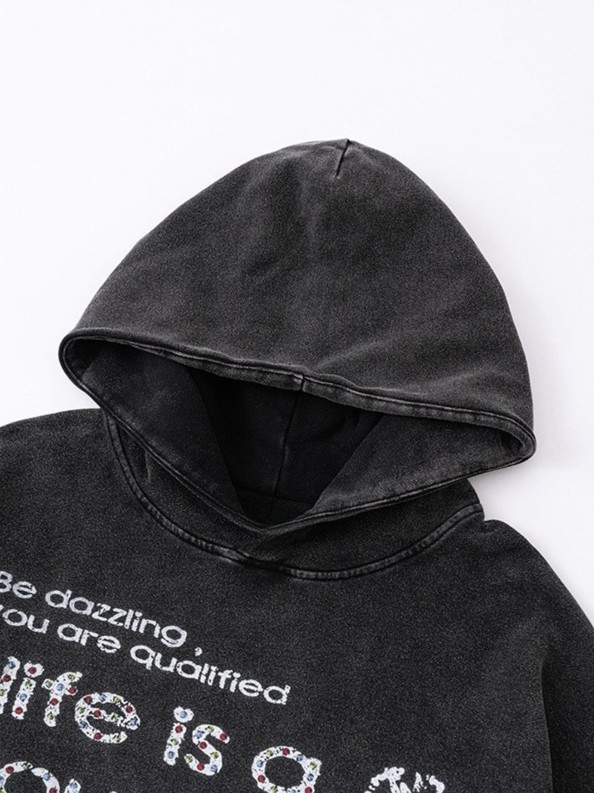 LIFE JOURNEY - Oversized Print Hoodie | TEENWEAR.EU