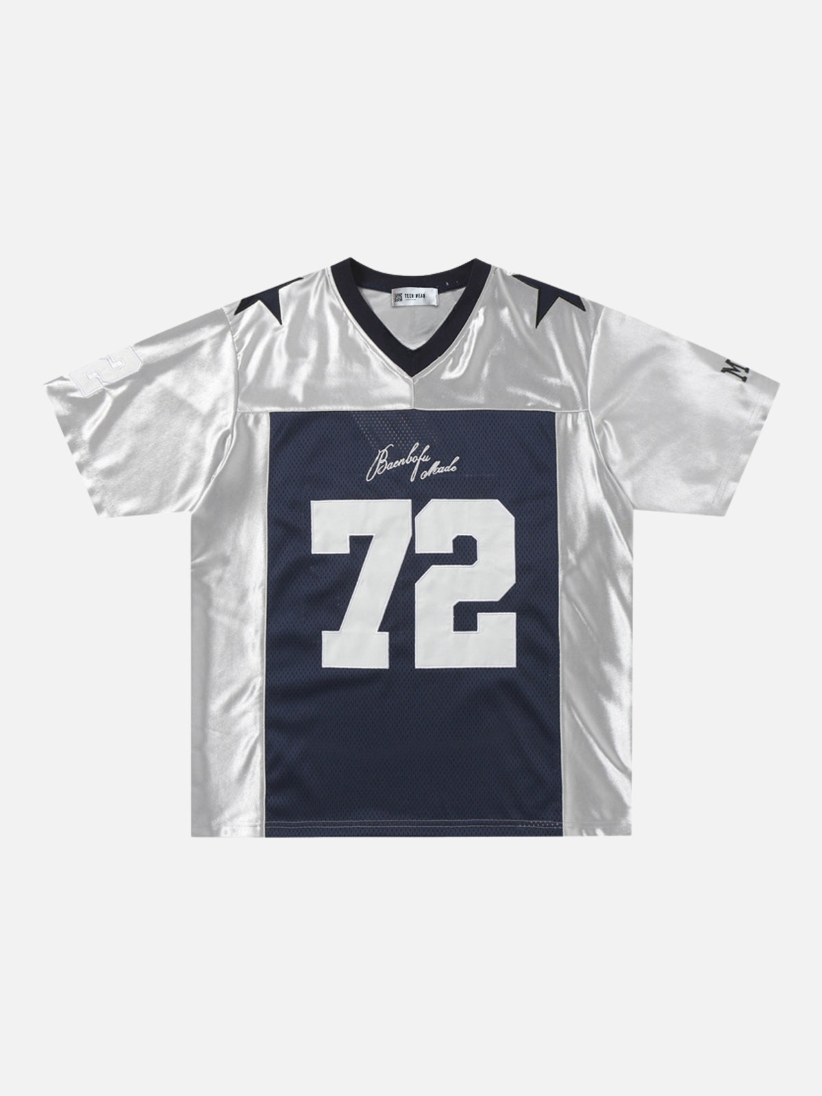 SEVENTYTWO - Oversized Graphic Jersey White | TEENWEAR.EU