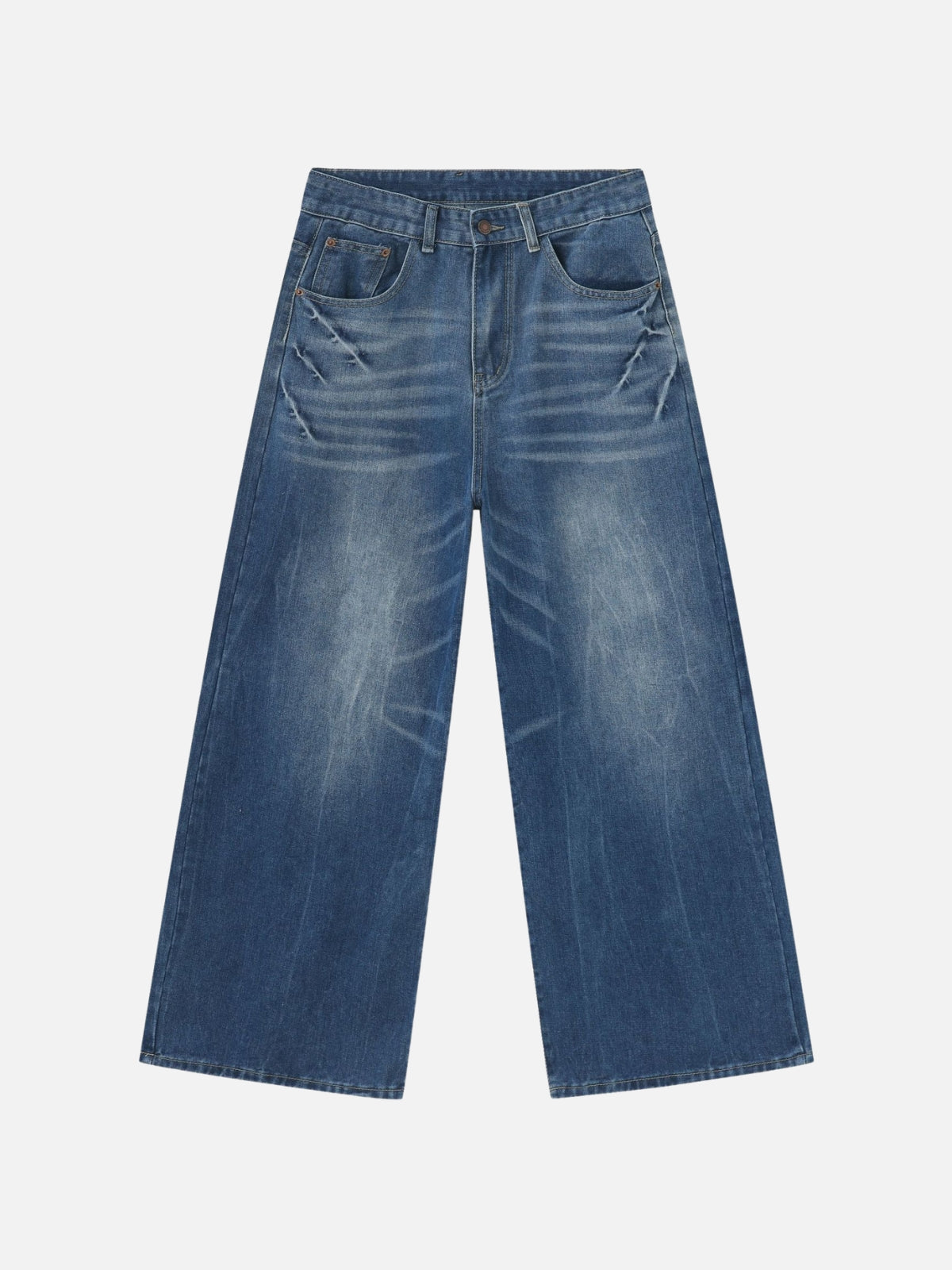 SLOUCH - Baggy Basic Jeans Blue | TEENWEAR.EU