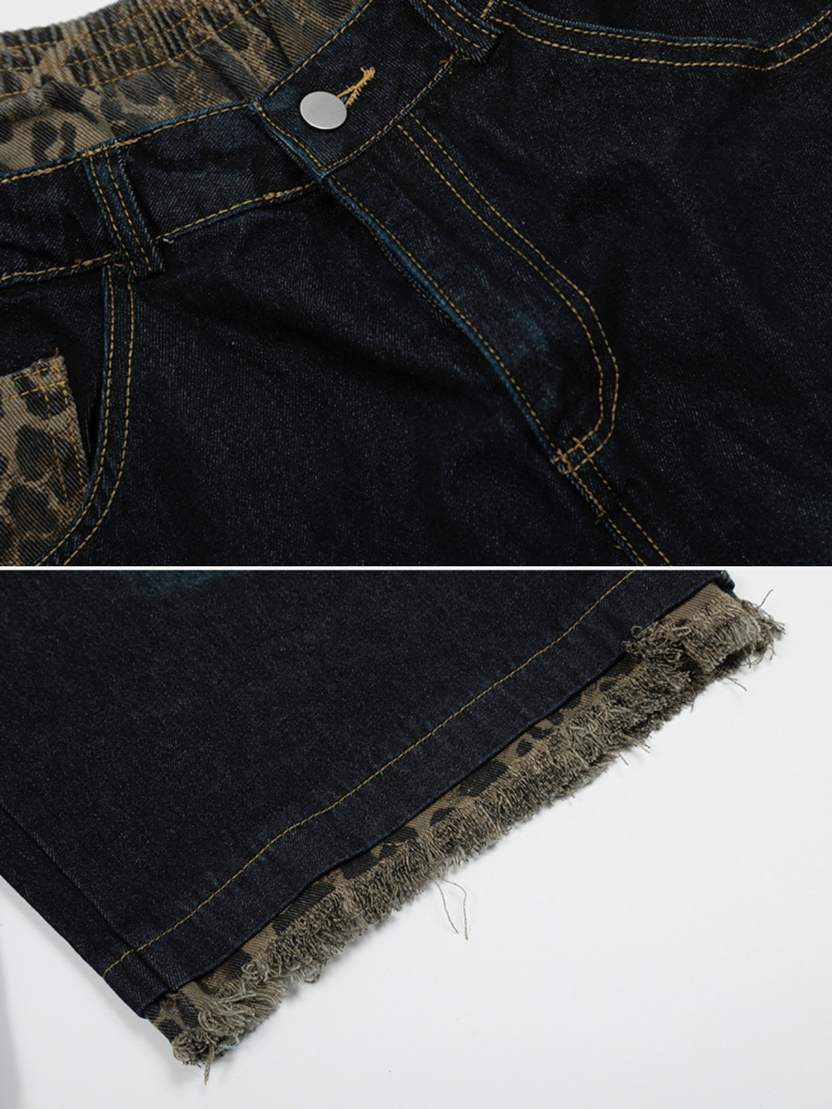 WILDER - Baggy Basic Camo Jorts | TEENWEAR.EU