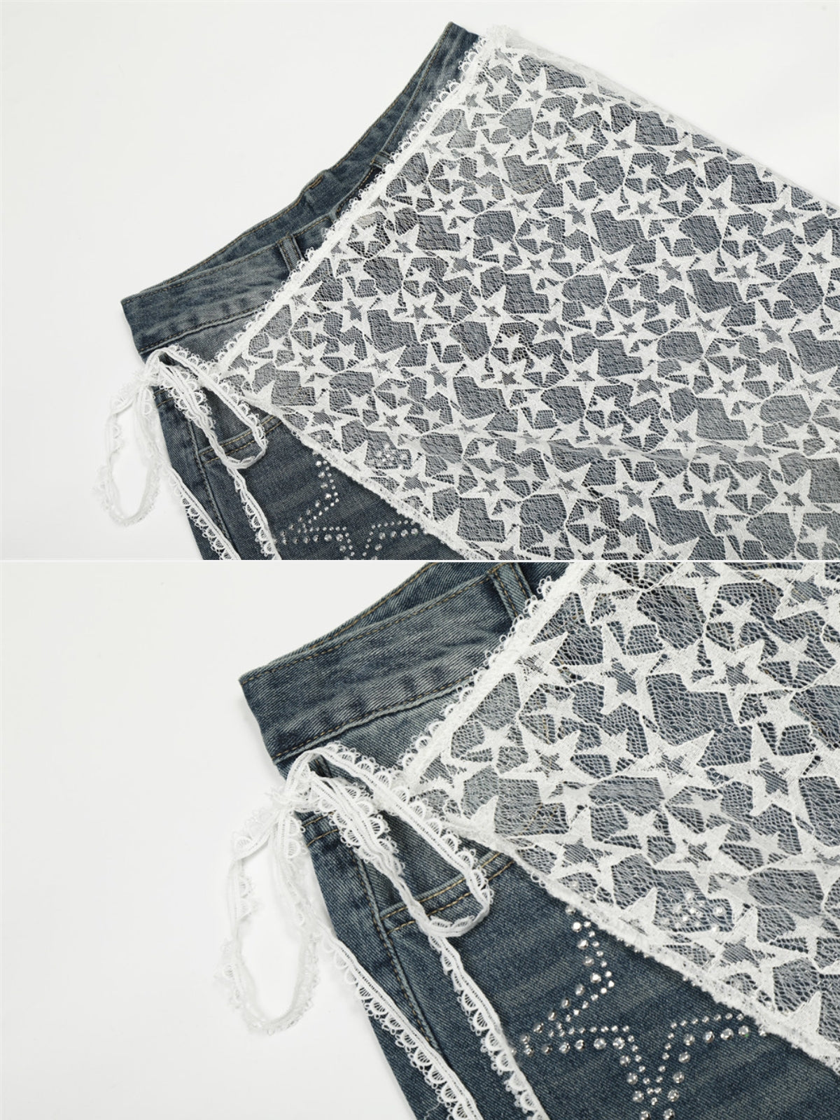 CLOAKED - Baggy Graphic Jeans | TEENWEAR.EU