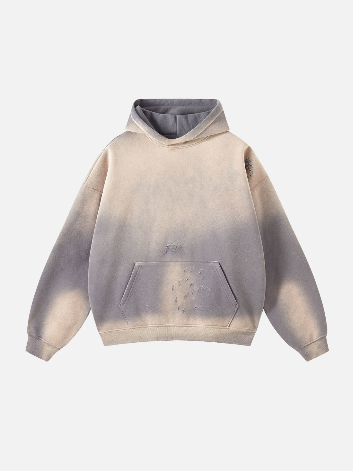FADED - Premium Oversized Basic Hoodie Beige | TEENWEAR.EU