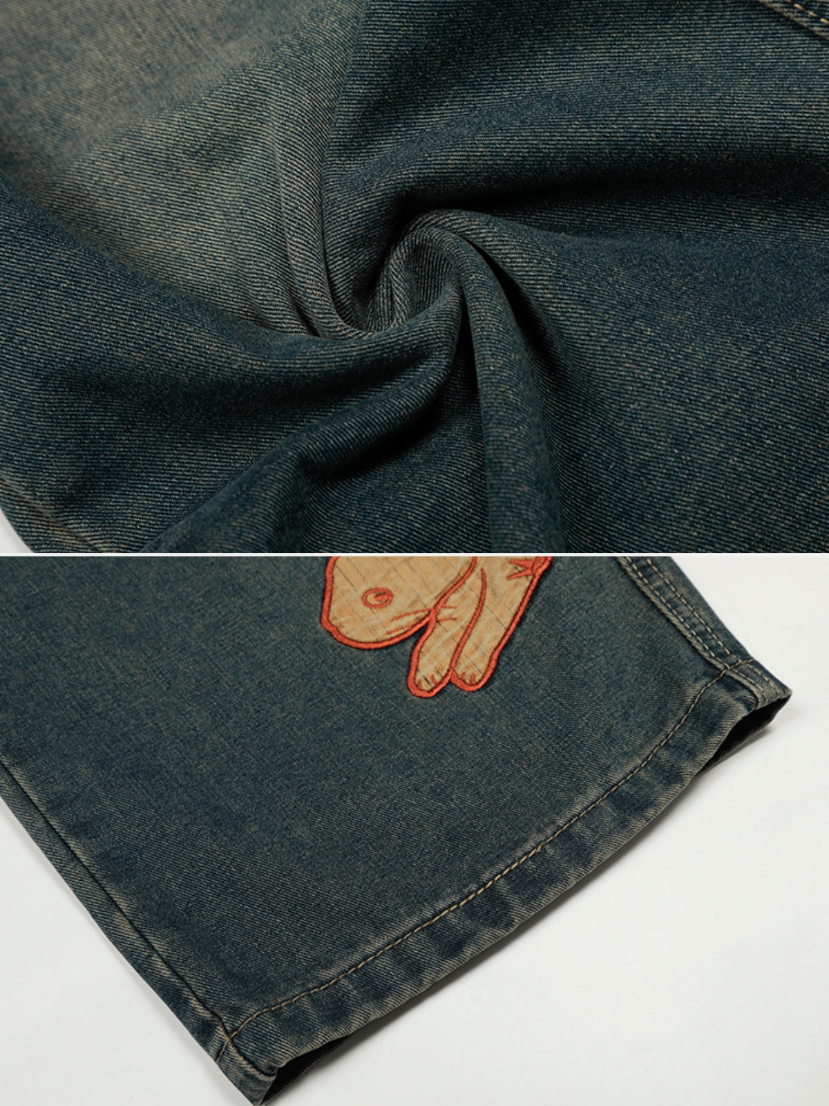 BUNNIX - Baggy Graphic Jeans | Teenwear.eu