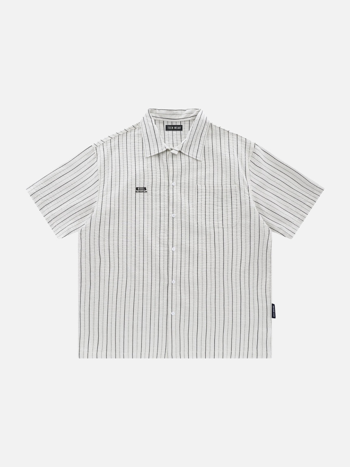 GLAMOUR - Oversized Basic Shirt White | TEENWEAR.EU