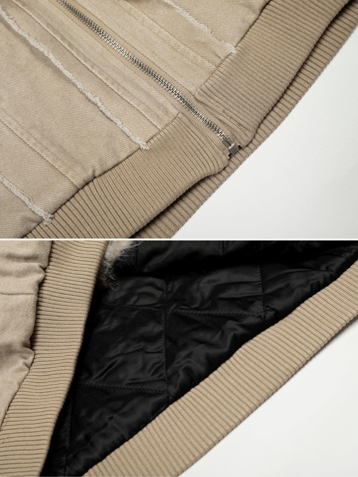 FRAYZO – Oversized Denim Embroidered Jacket