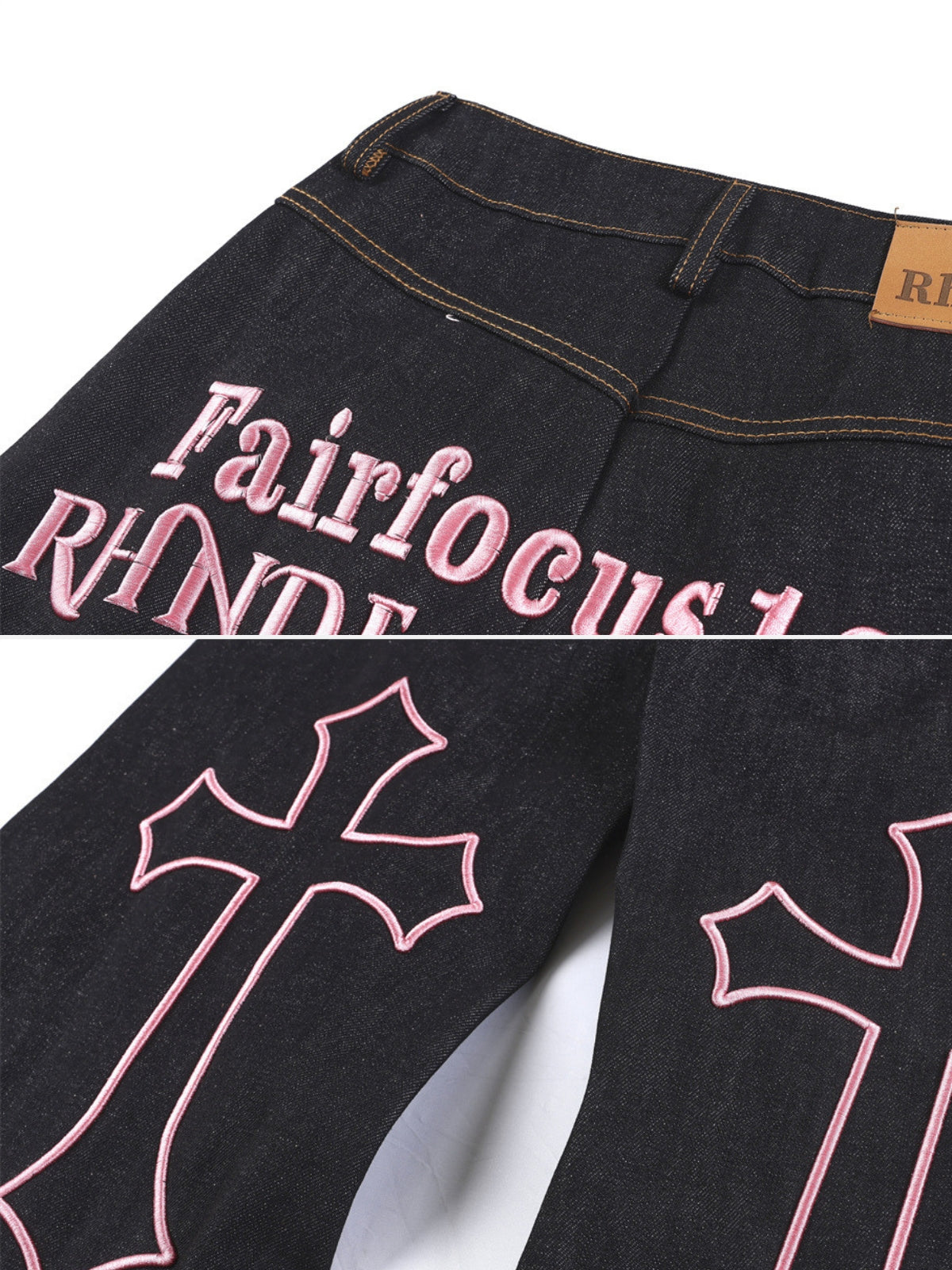 CROSSY - Baggy Graphic Jeans | Teenwear.eu