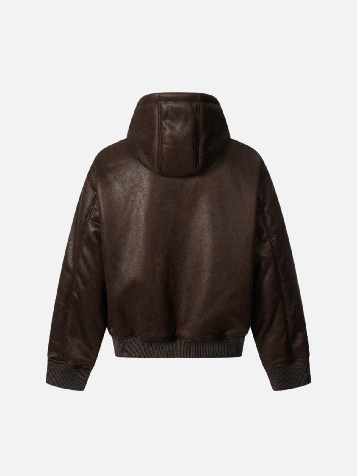 DARKON – Oversized Embroidered Leather Jacket