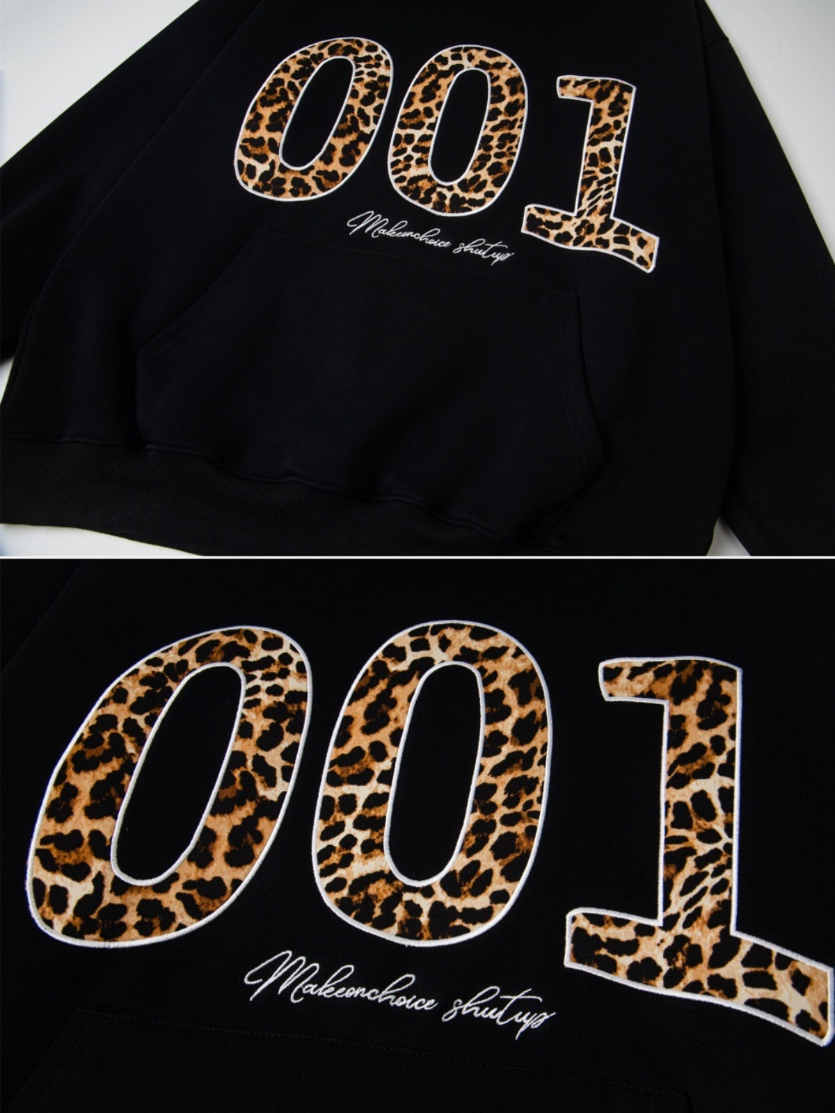 CHEETZO – Oversized Graphic Hoodie