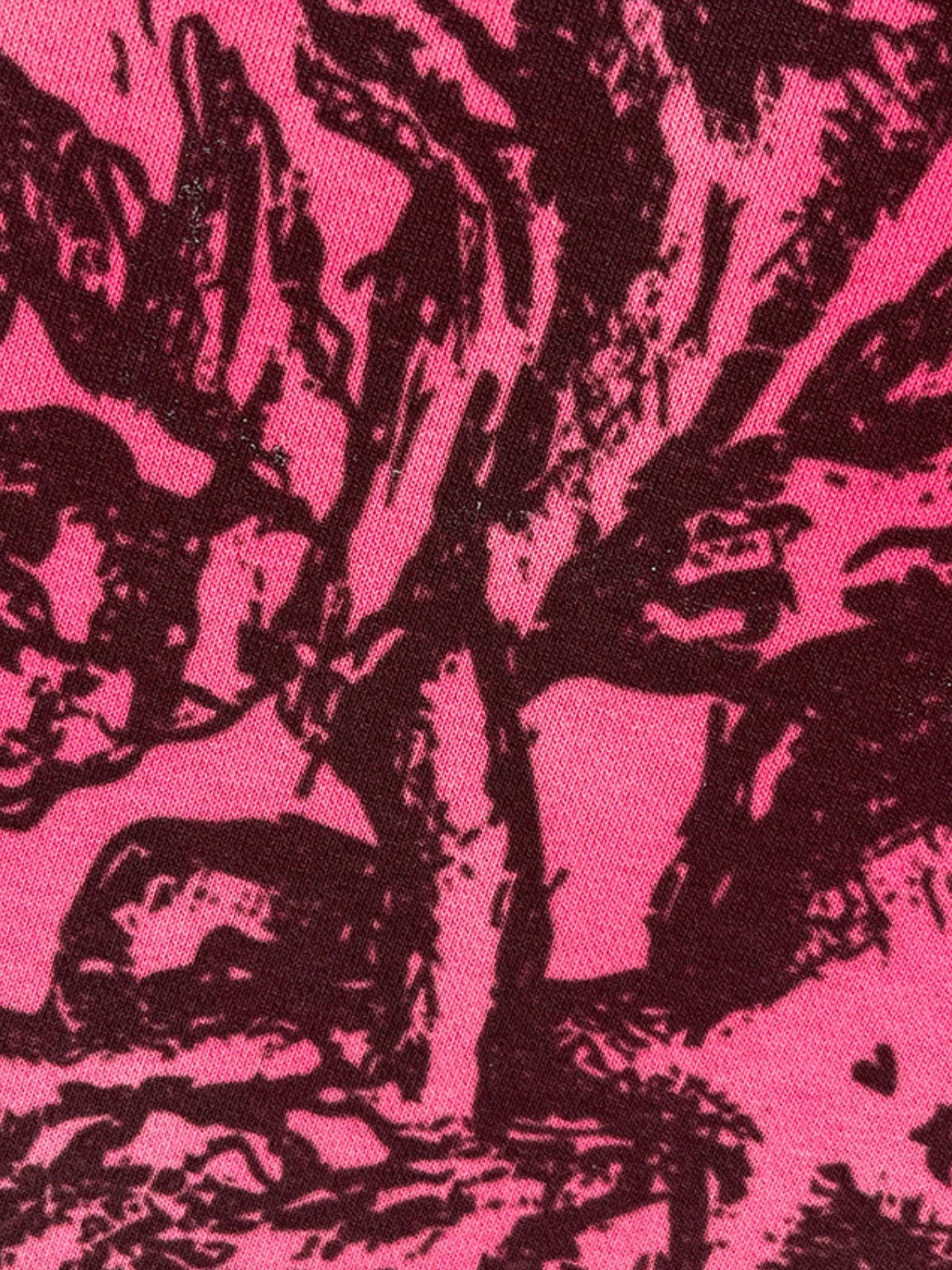 STATUES - Oversized Cropped Print Hoodie | TEENWEAR.EU