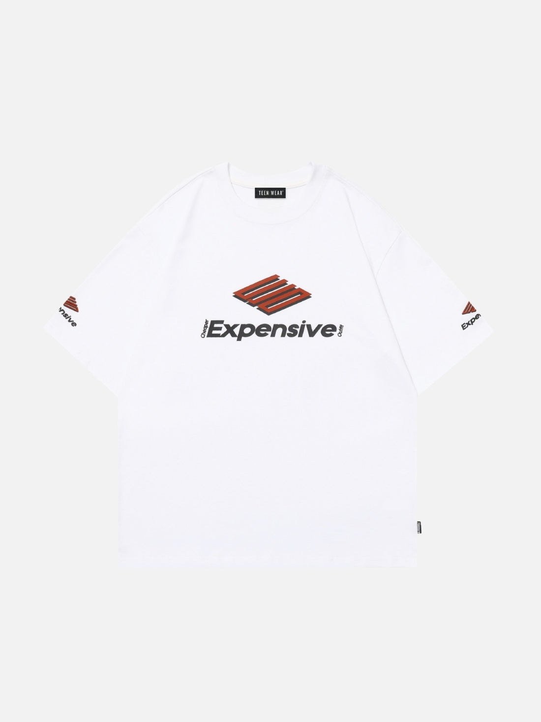 EXPENSIVE - Oversized Print T-Shirt Black | TEENWEAR.EU