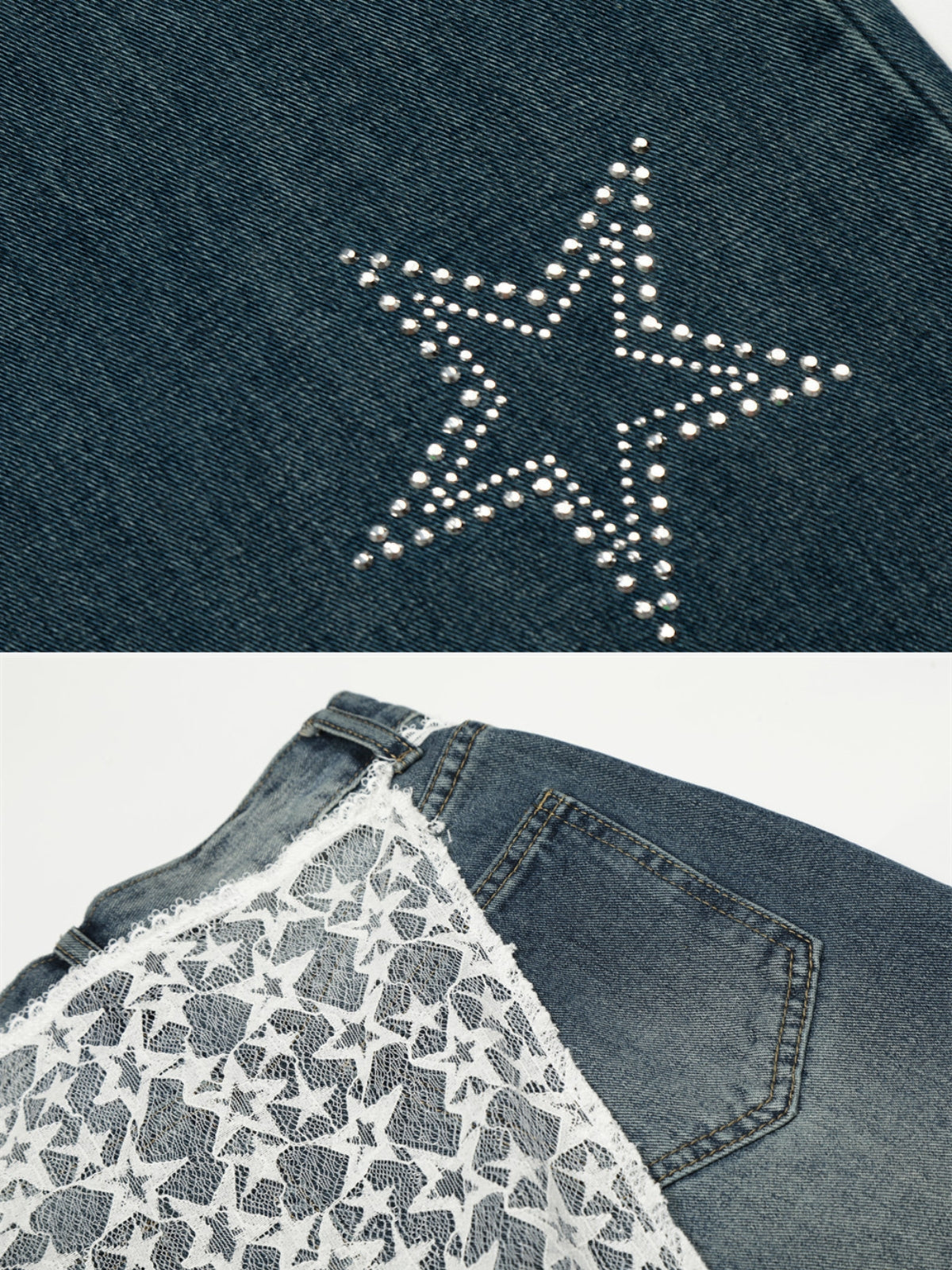 CLOAKED - Baggy Graphic Jeans | TEENWEAR.EU