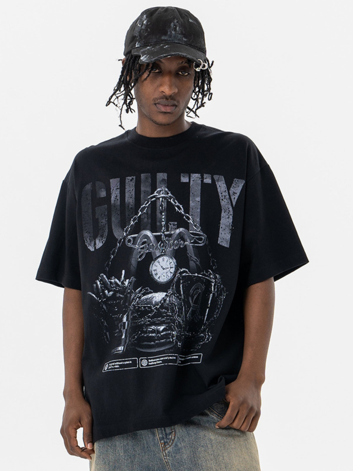 GUILTY - Oversized Print T-Shirt | TEENWEAR.EU
