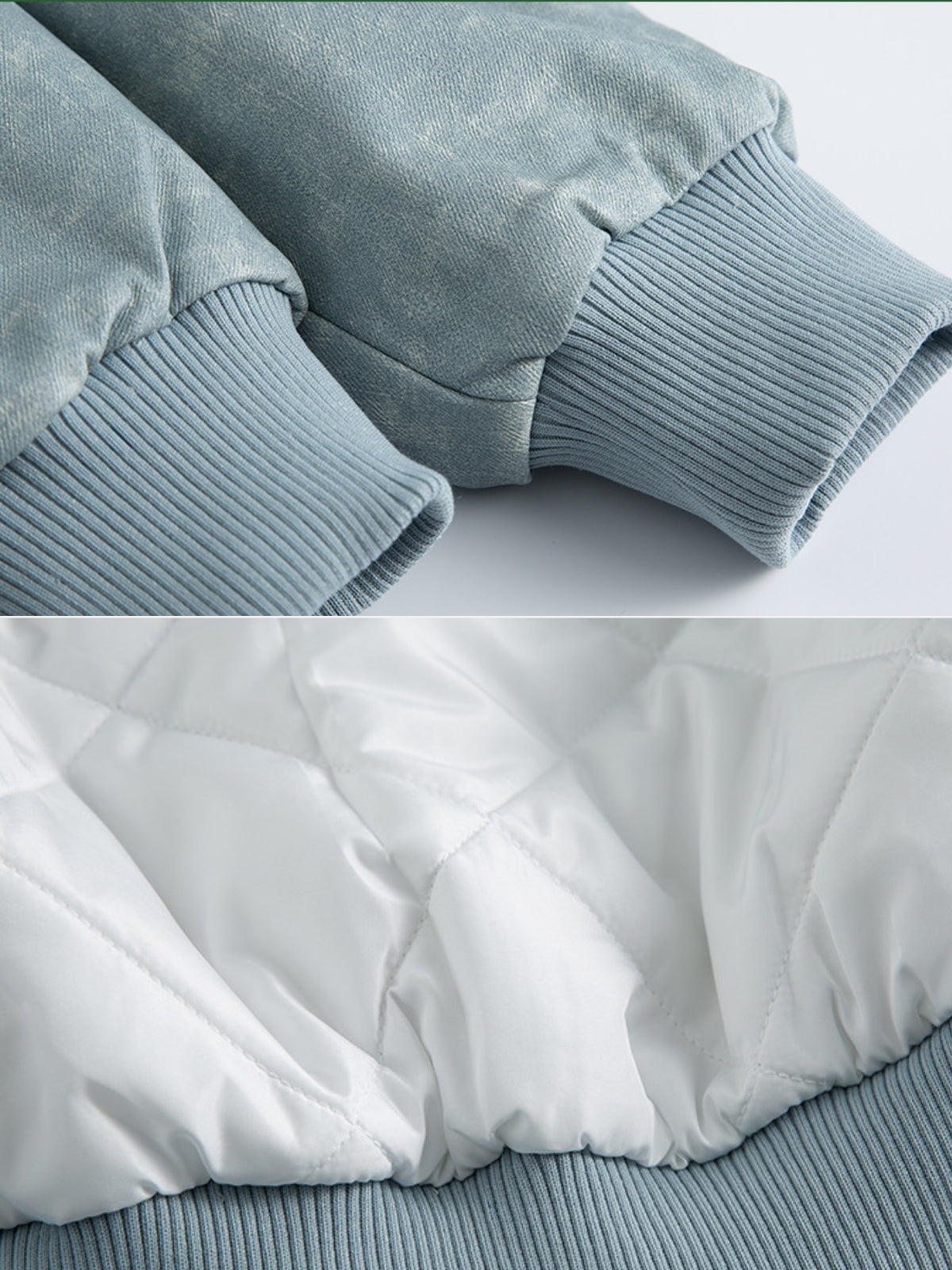 TRIBONO – Oversized Embroidered Varsity Jacket