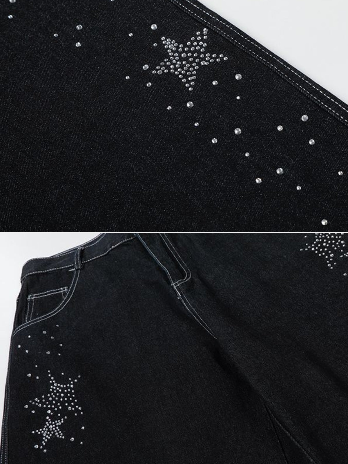 GALAXY - Baggy Denim Jorts | Teenwear.eu