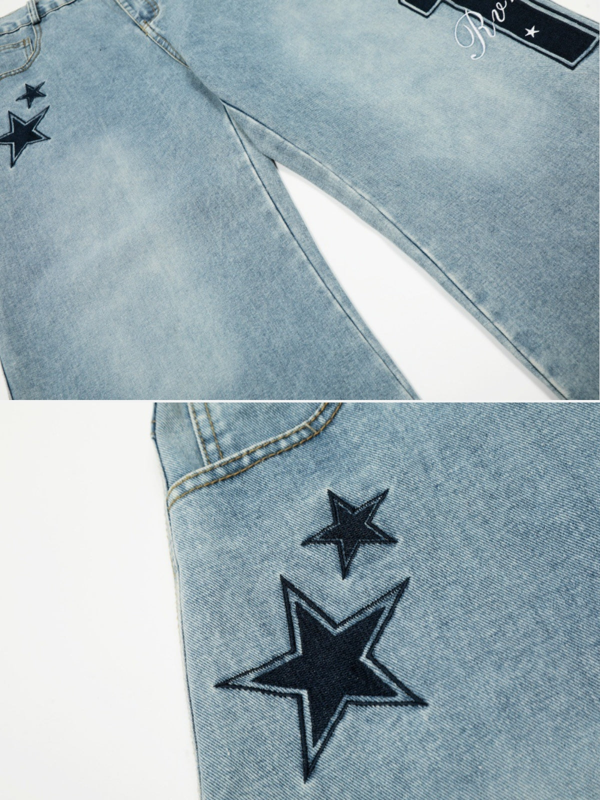 REDLINE - Baggy Graphic Jeans