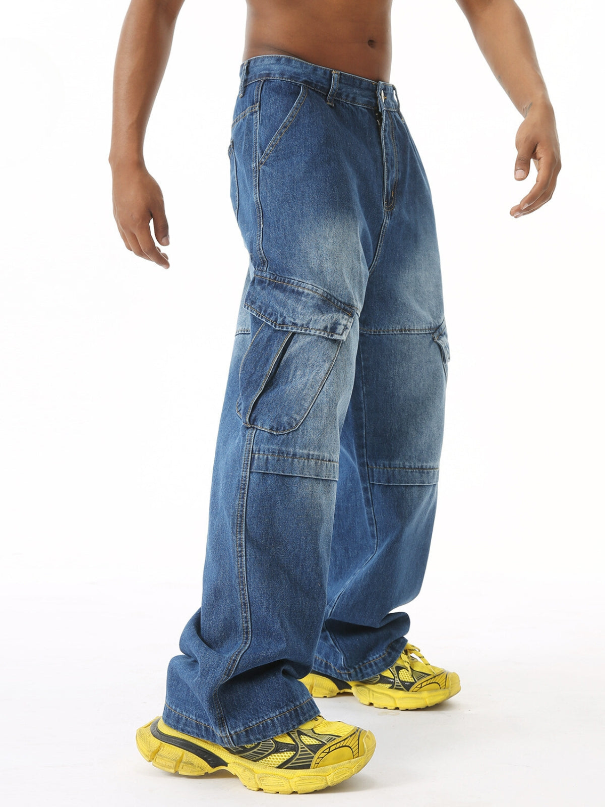 POCKETLESS - Baggy Cargo Jeans | TEENWEAR.EU