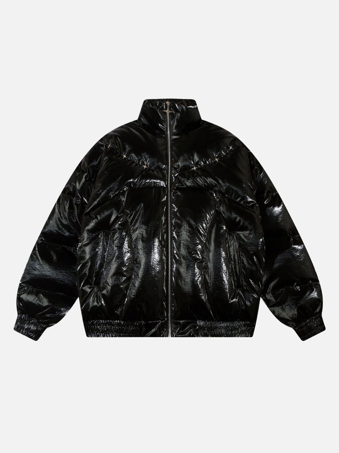 OBSIDIAN - Puffer Basic Jacket Black | TEENWEAR.EU